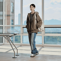 Áo Hoodie ADLV Gấu Đeo Dây Chuyền Màu Đen