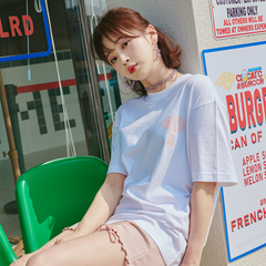 Áo Phông MLB Checkerboard Logo Chữ P 3ATSO0233-10WHS Màu Trắng