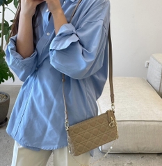 Túi Đeo Vai Miss Dior Mini Midi Bag Da Cừu Size 20cm