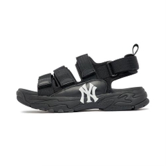 Dép Sandal MLB Triple Logo NY 3ASDCSS33-50BKS Màu Đen