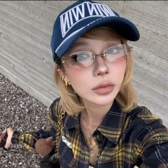 Kính Mát Gentle Monster Bold Node 02 Màu Xanh