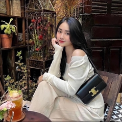 Túi Celine Remake Hàn Size 20 cm Màu Đen