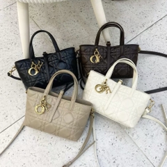 Túi Xách Dior Medium Toujours Remake Hàn Màu Đen