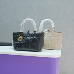 Túi Xách Dior Medium Toujours Remake Hàn Màu Đen