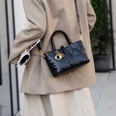 Túi Xách Dior Medium Toujours Remake Hàn Màu Đen