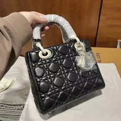Túi Xách Lady Dior Handbag Da Bê Bản Remake Korea Size 20cm