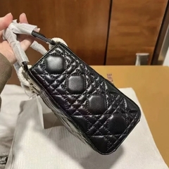 Túi Xách Lady Dior Handbag Da Bê Bản Remake Korea Size 20cm