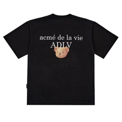Áo Phông ADLV Baby Face Bé Đội Gấu Màu Đen