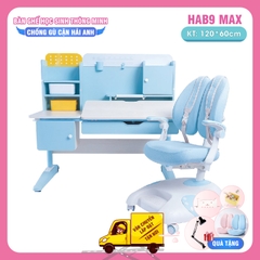 Bộ bàn ghế học sinh thông minh chống gù chống cận HẢI ANH HAB9 MAX