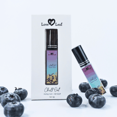 Chai Xịt Thơm Miệng Love Leaf Hương Cam - Việt Quất Khoảnh Khắc Thư Giãn, Chai 8gr