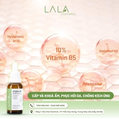 Hydra B5 Ampoule 10% LALA 30ML, cấp ẩm dịu da phục hồi da thương tổn