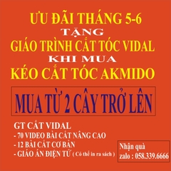 Kéo Cắt Tóc AKMIDO AK 2252