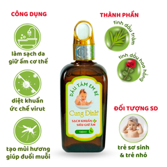 Dầu tắm Em bé Cung Đình - (100ml)