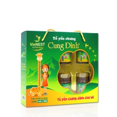 Tổ yến chưng Cung Đình For Kids (6 hũ x 70ml)