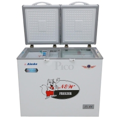 Tủ đông mát Alaska BCD-3568N 280 lít 2 ngăn dàn nhôm