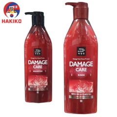 Bộ Dầu Gội, Dầu Xả Mise En Scene Phục Hồi Tóc Hư Tổn Hàn Quốc 680Ml 데미지 케어 케라틴