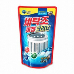 Bột tẩy lồng máy giặt Bubble Wick Hàn Quốc túi 450g 세탁조 세정 크리너