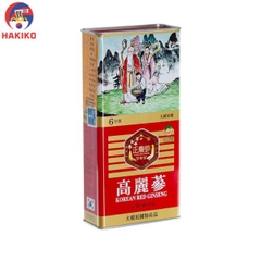 Hồng Sâm Củ Khô Jungnong Insam 10~20 Củ Hộp Sắt 150G, 300g Hàn Quốc 홍삼