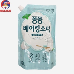 Nước rửa bát baking soda 1.2l  LG Hàn Quốc 주방세제 베이킹소다