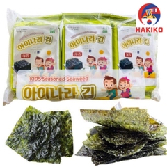 Rong Biển Ăn Liền Trẻ Em Garimi Hàn Quốc 12.6G (4.2G X3 gói) 아이나라김