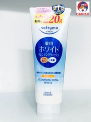 Sữa Rửa Mặt Dưỡng Trắng Kose 220G Nhật Bản (Tuýp Trắng)