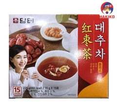 Trà Táo Đỏ Damtul 225G (15g x 15 túi) Hàn Quốc대추차 플러스