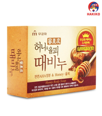 Xà Bông TắmTẩy Tế Bào Chết Mukunghwa Hàn Quốc Hạt Dẻ & Mật Ong 100G 허니 앤 율피 때비누