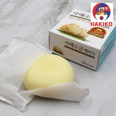 Xà Phòng Tắm Tẩy Da Chết Mukunghwa Hàn Quốc Muối Khoáng 100G 사해 소금 때비누