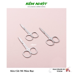 Kéo Cắt Mi Màu Bạc
