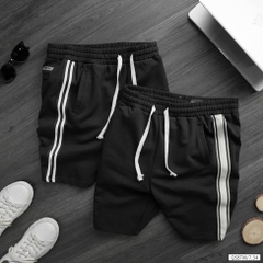 QUẦN SHORT NỈ PHỐI SỌC BTM 8659