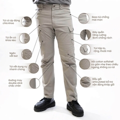 Quần Dài Workwear Vận Động DEWERK