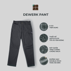 Quần Dài Workwear Vận Động DEWERK