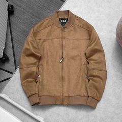 Áo Khoác Bomber Da lộn KAF AK09