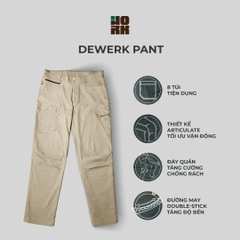 Quần Dài Workwear Vận Động DEWERK