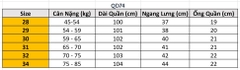 Quần dài kaki BTM  QD74