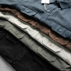 Áo sơ mi kaki túi hộp BTM 2838