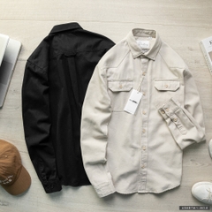 Áo sơ mi kaki túi hộp BTM 2838