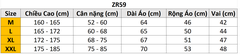 Áo thun trơn cotton Za ZR59