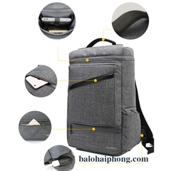 Balo Laptop 15.6 Inch Coolbell 7002 Xám Sáng