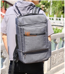 Balo Laptop 15.6 Inch Coolbell 7002 Xám Sáng