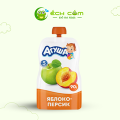 Trái cây Nghiền  Agusha Vị Táo  , Đào