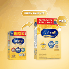 Sữa Enfamil NeuroPro Infant Formula 890g (0-12 tháng) ( Hộp Giấy màu Vàng)