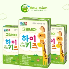 Sữa Nước Greenbia  Hi kids hàn  150 ml