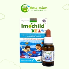 Thực phẩm bảo vệ sức khỏe Imochild DHA ( Đóng gói : 20ml/ lọ , số lô: 3710, HSD:9/2026)