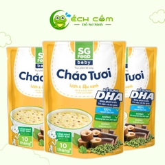 Cháo tươi baby (  lươn - đậu xanh )