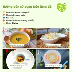 Hạt Hữu Cơ Măm my 110g  Đậu năng Đỏ