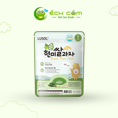 Bánh gạo Nứt Lusol Vị Rau Chân Vịt