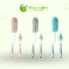 Cọ Bình Sữa Bọt Biển  Moyuum  Màu Xám