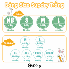 Bỉm Supdry dạng quần size M64