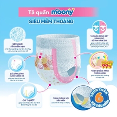Bỉm dán hiệu Moony size S58